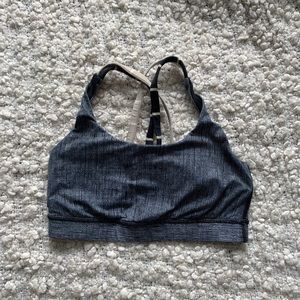 Strappy back lululemon sports bra